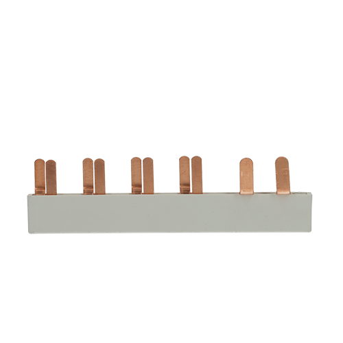 Miniatuur van doorverbinder 2F pin 6mod 2X18mm 8x9mm (P12010G20)