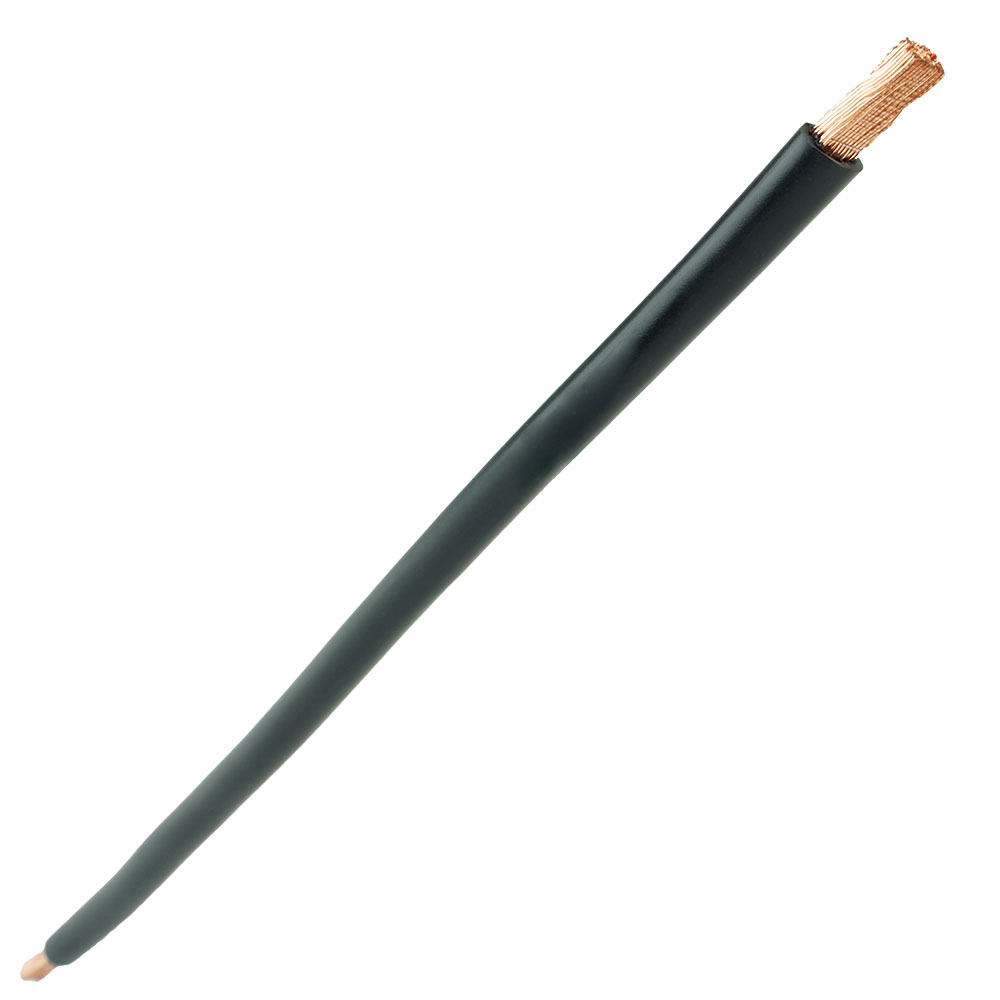 Miniatuur van Aansluitdraad H07V2-K 2.5mm² zwart 600 mm soepele kern en geperste uiteinden