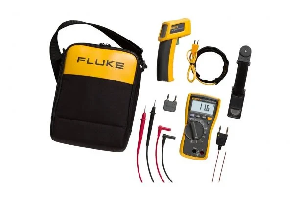 Miniatuur van FLUKE multimeter met temperatuur- en microampèremeting FLUKE-116 EUR tot 600V HVAC en True RMS (2583601) "