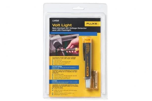 Miniatuur van FLUKE spanningzoeker met zaklamp LVD2 van 90 tot 600V AC (2740300)