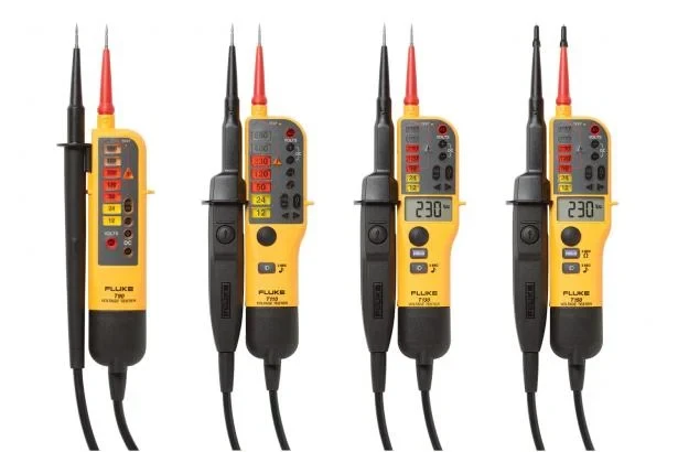Miniatuur van FLUKE digitale tweepolige spanningstester FLUKE-T110 (duspol) 12-690V met schakelbare belasting (4016950)