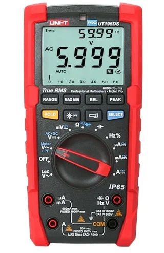 Miniatuur van UNI-T multimeter UT195DS IP65 (UT195DS)