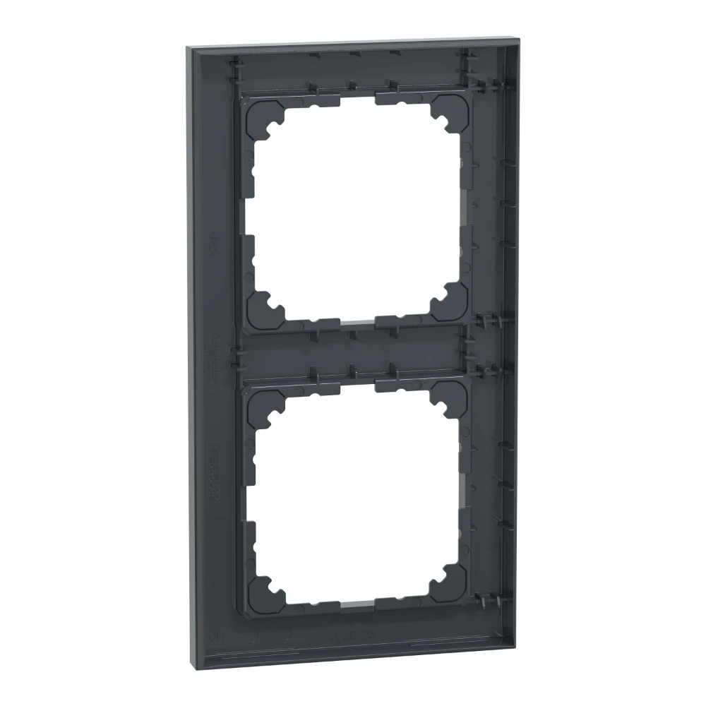 Miniatuur van Schneider-Merten M-Pure 2-voudig afdekraam - antraciet (MEG4020-3614)