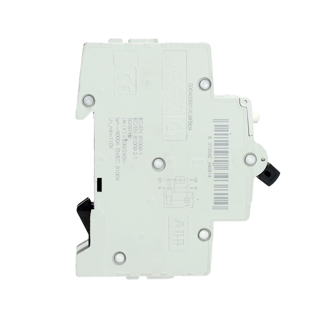 Miniatuur van ABB aardlekautomaat 1-polig+nul 20A B-kar 300mA (DS201 B20 A300)