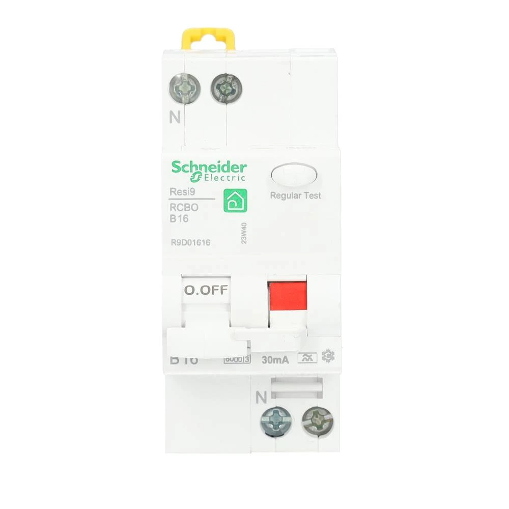 Miniatuur van Schneider Electric aardlekautomaat B16 30mA 1-fase (1P+N) 6kA (R9D01616)