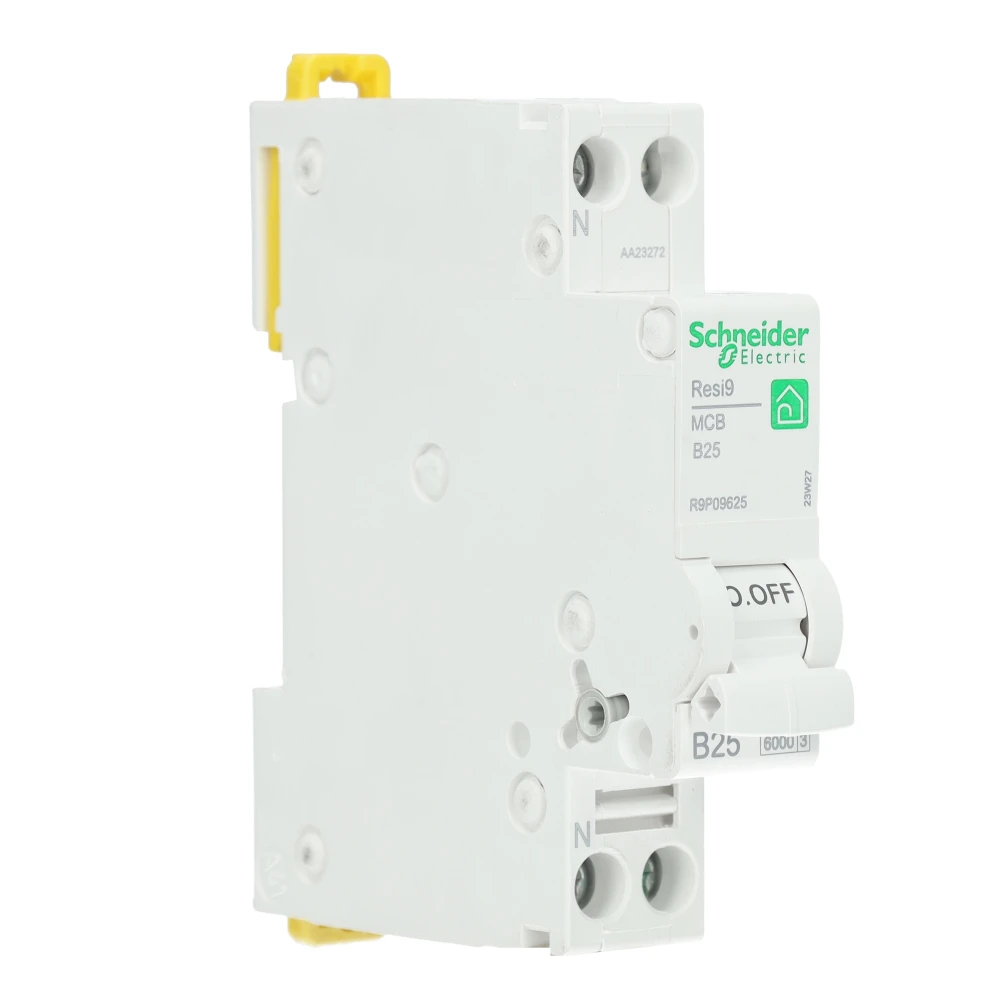 Miniatuur van Schneider Electric installatieautomaat 1-polig+nul 25A B-kar (R9P09625)