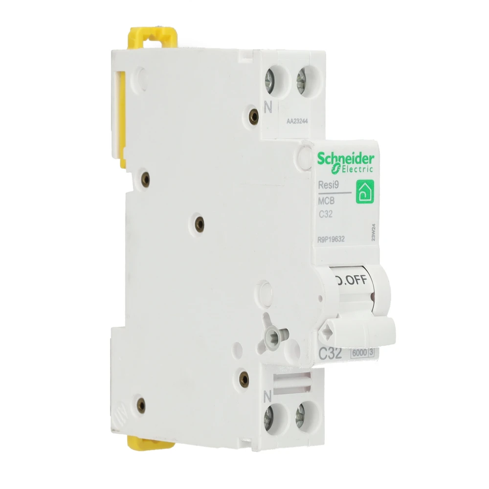 Miniatuur van Schneider Electric installatieautomaat 1-polig+nul 32A C-kar (R9P19632)