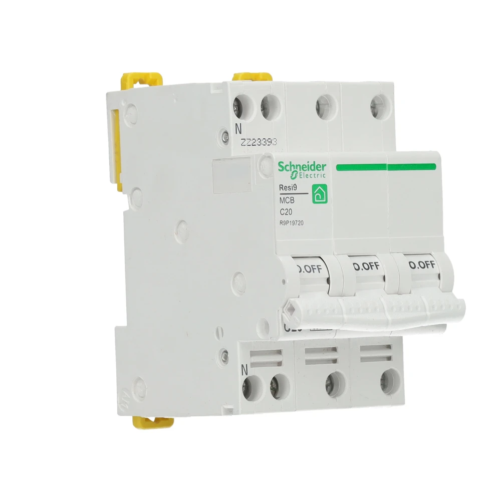 Miniatuur van Schneider Electric krachtgroep 3-polig+nul 20A C-kar (R9P19720)