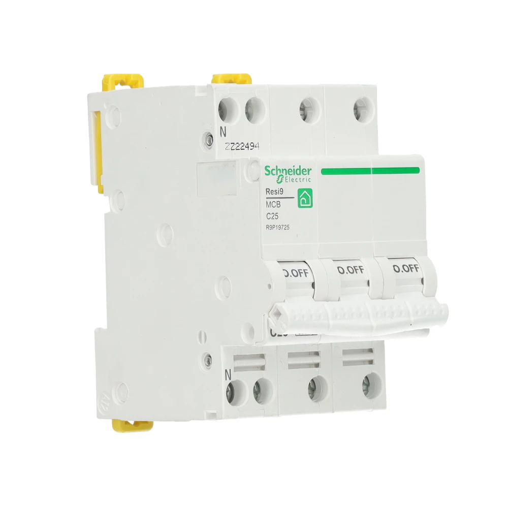 Miniatuur van Schneider Electric krachtgroep 3-polig+nul 25A C-kar (R9P19725)