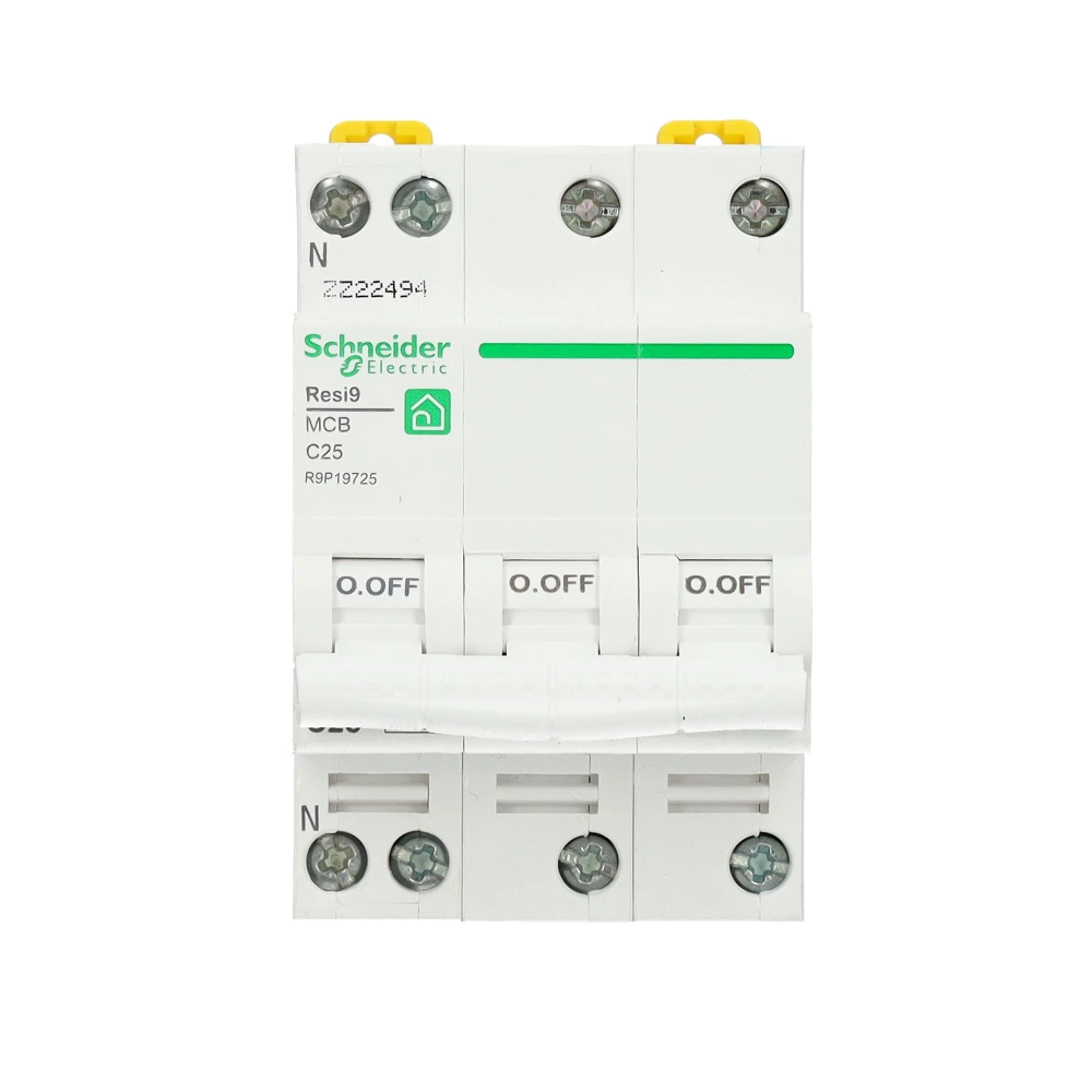 Miniatuur van Schneider Electric krachtgroep 3-polig+nul 25A C-kar (R9P19725)