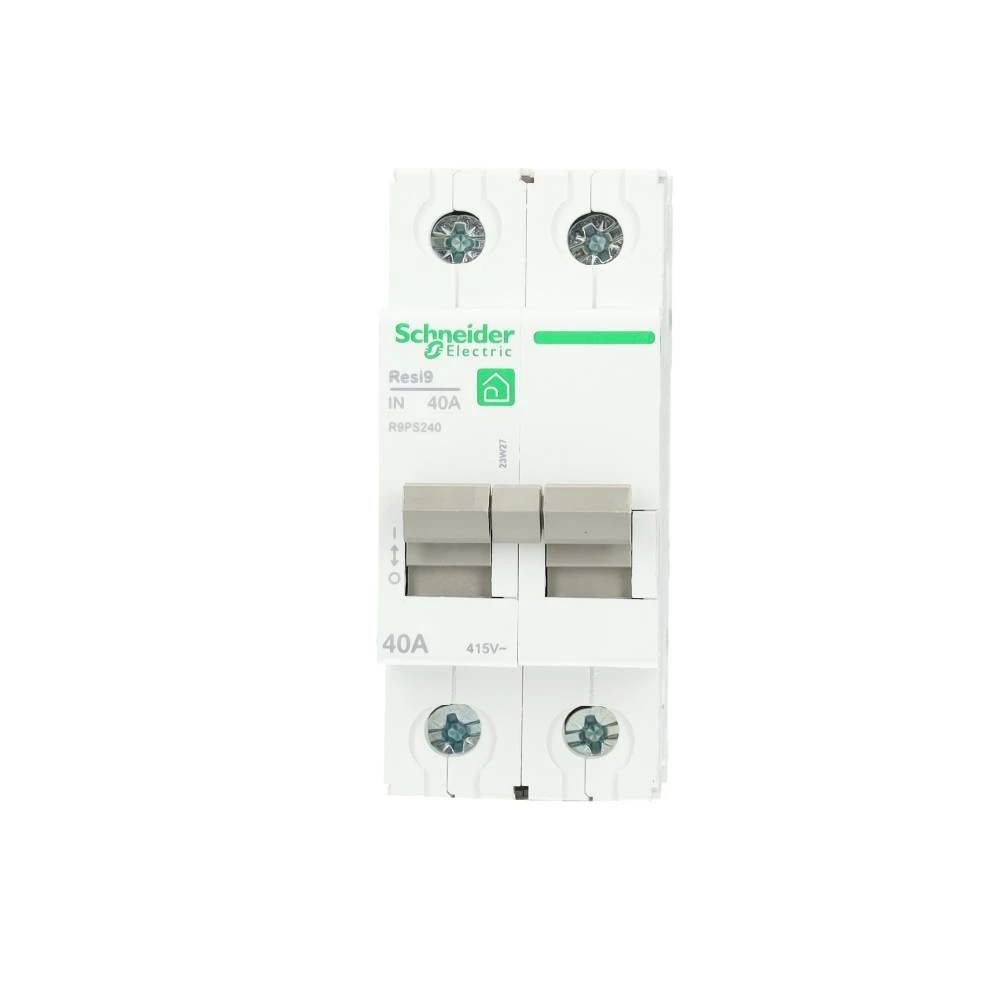 Miniatuur van Schneider Electric hoofdschakelaar 40A 1-fase (2P) (R9PS240)