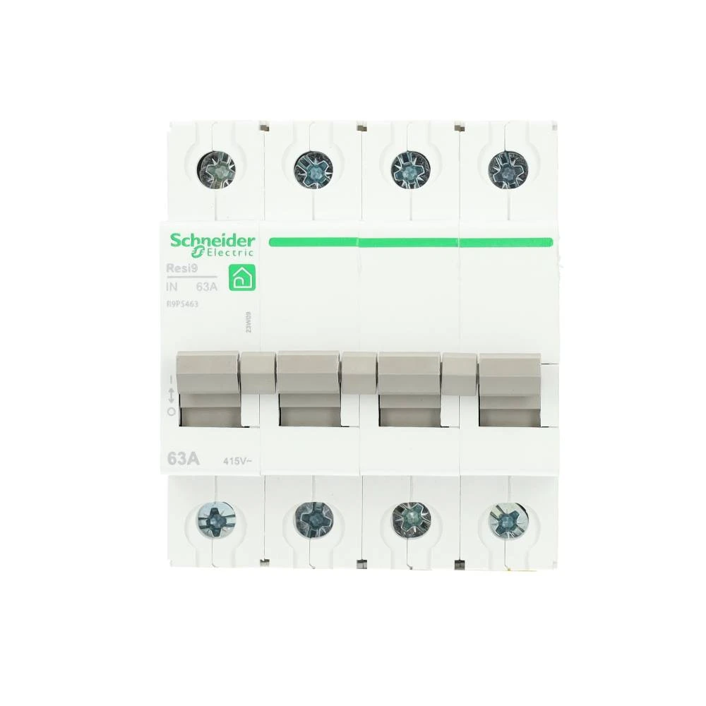 Miniatuur van Schneider Electric hoofdschakelaar 63A 3-fase (4P) (R9PS463)