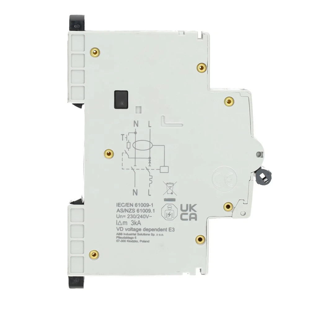 Miniatuur van ABB Componenten aardlekautomaat 1-polig+nul 32A B-kar 30mA (DSN201E B32 A30)