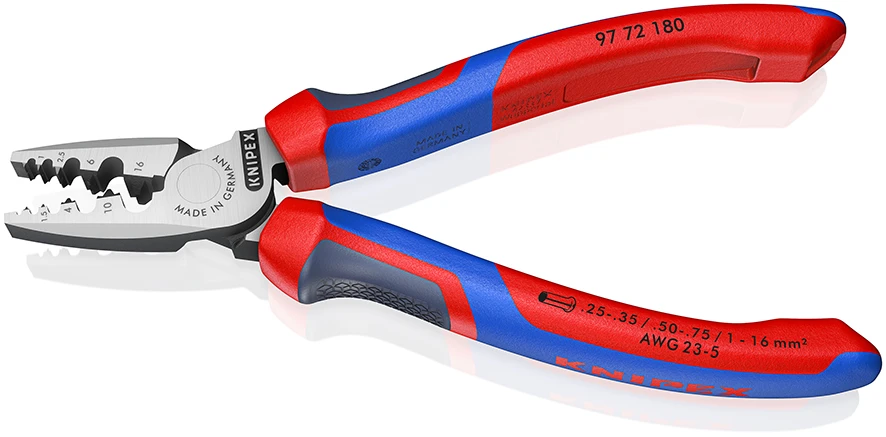 Miniatuur van KNIPEX adereindhulstang 0.25–16.0mm (9772180)