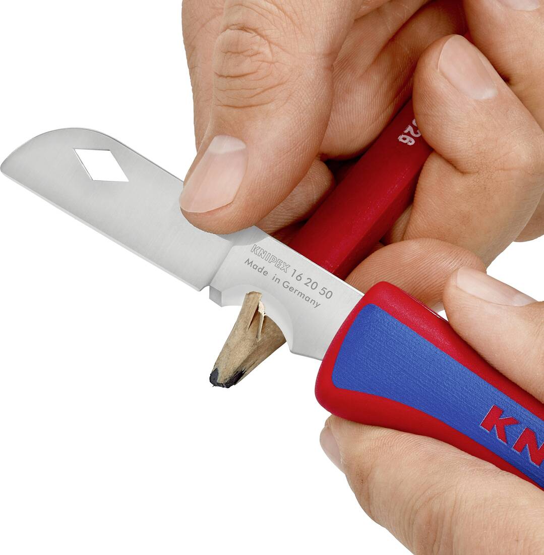 Miniatuur van KNIPEX zakmes RVS lemmet 120mm (162050SB)