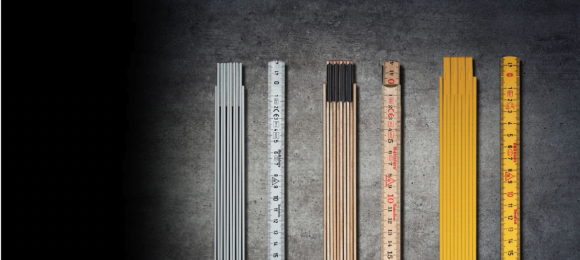 Miniatuur van Hultafors duimstok 1 meter (G59-1-10)