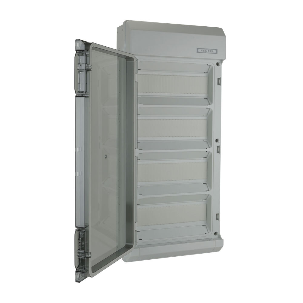 Miniatuur van Hensel waterdichte groepenkast 4-rijen 48 modules IP65 (KV 9448 B)