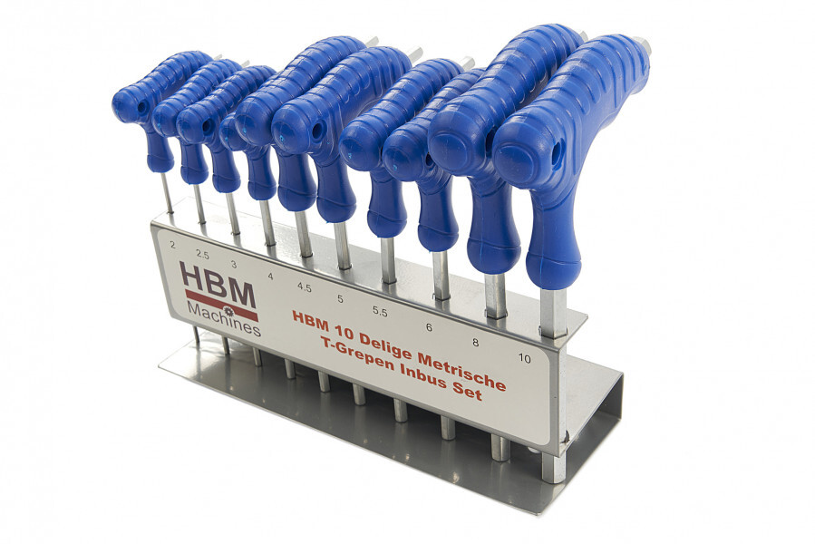 Miniatuur van HBM 10-delige metrische t-grepen inbusset (9768)