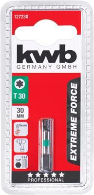 Miniatuur van KWB extreme force bit torx 30mm T30