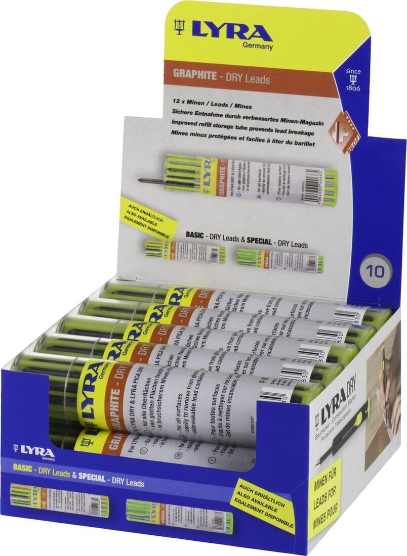 Miniatuur van Kadeem reservestiften grafiet verwijderbaar - 12 stuks (850337)