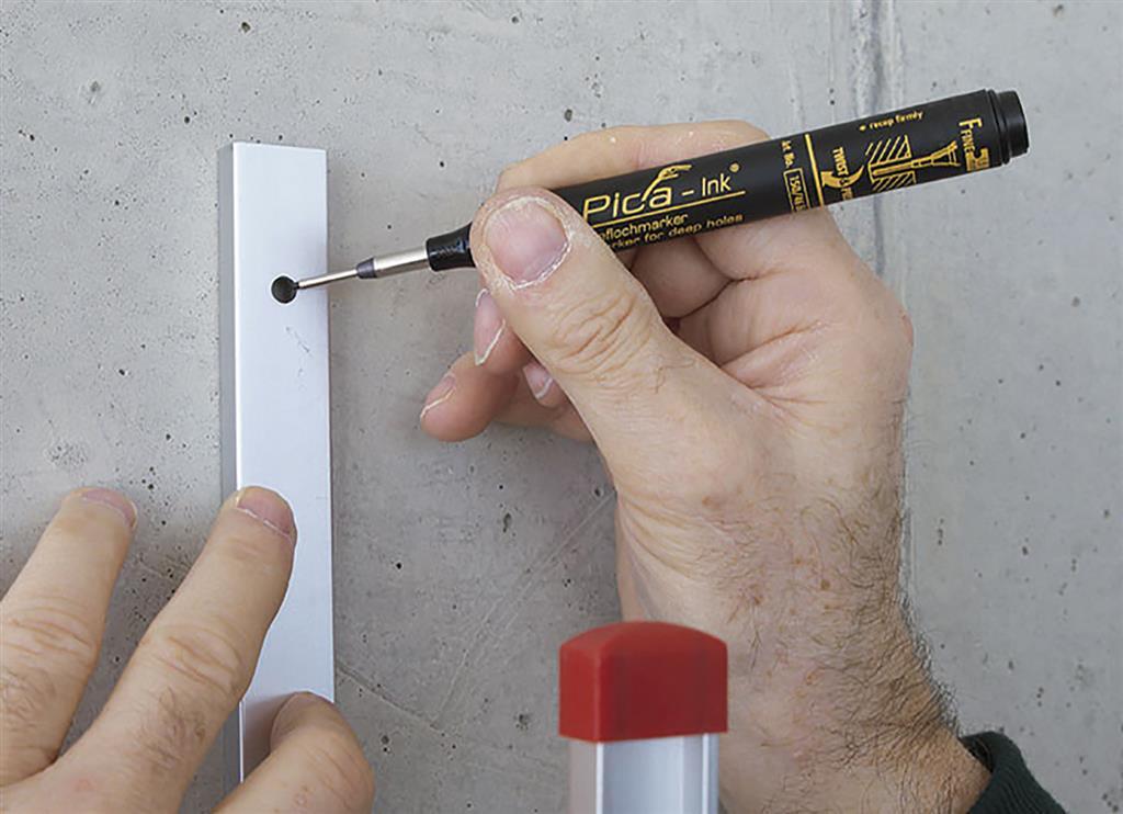 Miniatuur van Pica Ink markeerstift voor diepe gaten blauw (PI15041)
