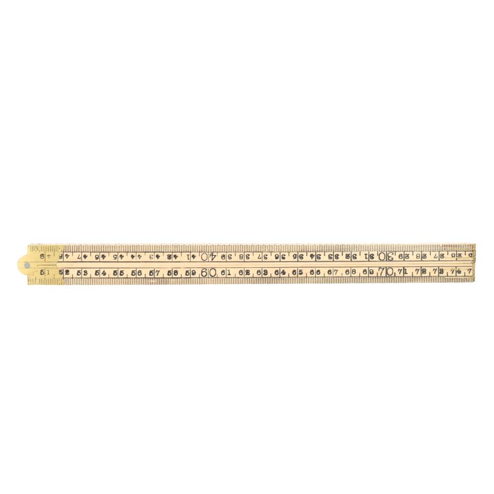 Miniatuur van Schuil duimstok vouw palmhout 1m 4-delig - naturel (1514)