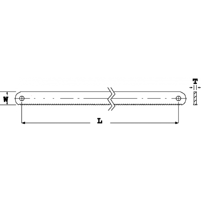 Miniatuur van Bahco SandFlex bimetaal metaalzaagblad 300mm 32 tpi per stuk (3906-300-32-100)
