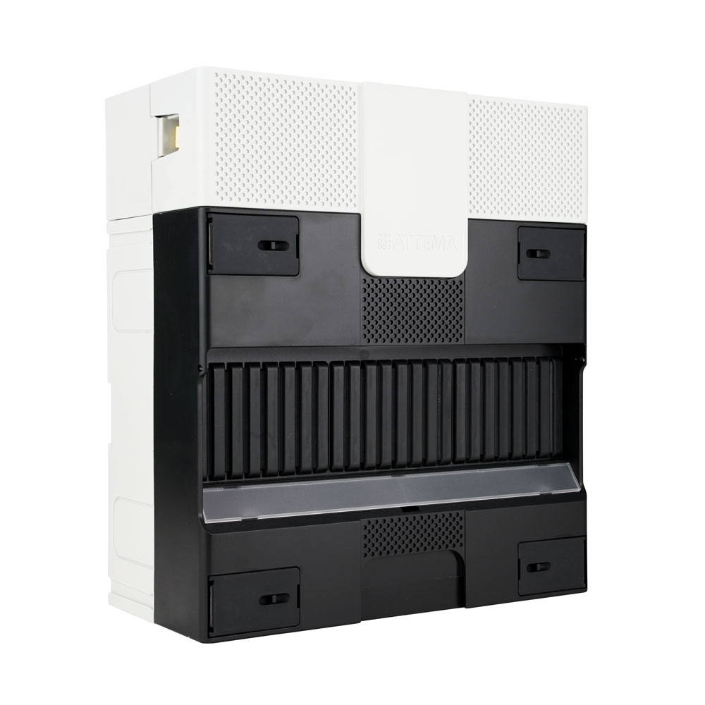 Miniatuur van ATTEMA click-mate NXT S leeg 1-rij 12 modules 220x250mm (AT90003)