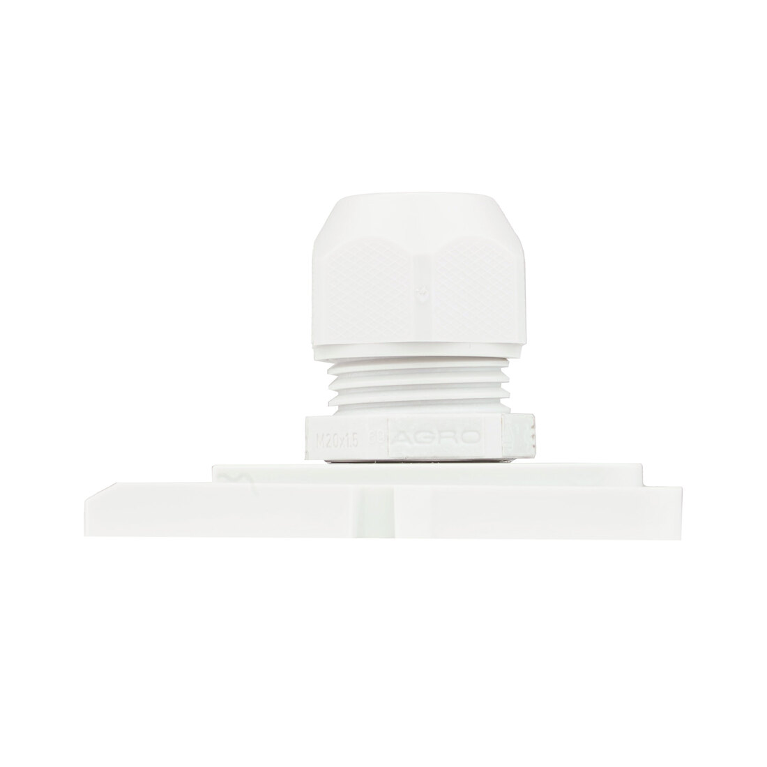 Miniatuur van ATTEMA set buisinvoer onderplaat met M20 wartel + moer (AT90054 en AT2510)