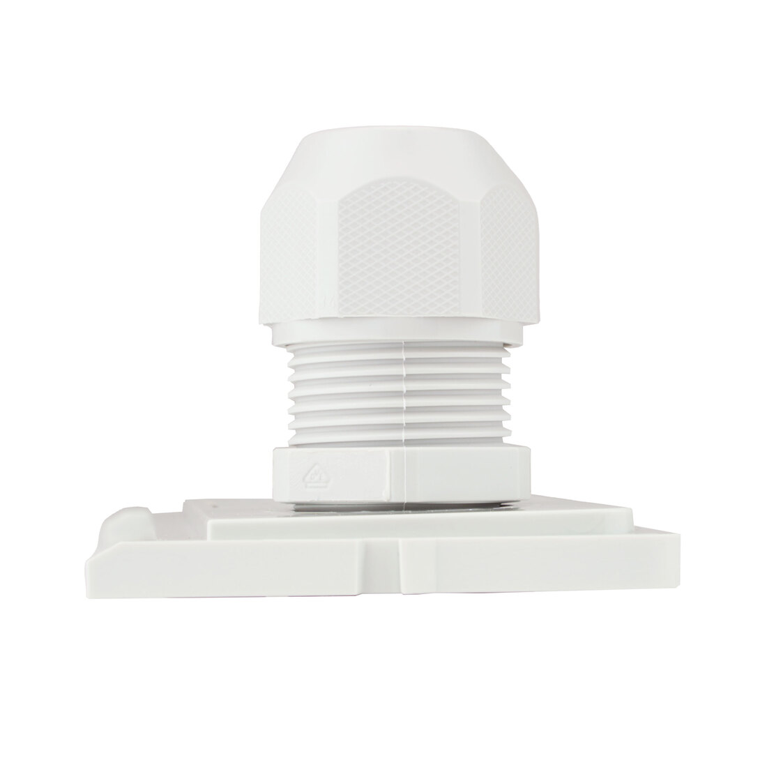 Miniatuur van ATTEMA set buisinvoer onderplaat met M25 wartel + moer (AT90054 en AT2503)