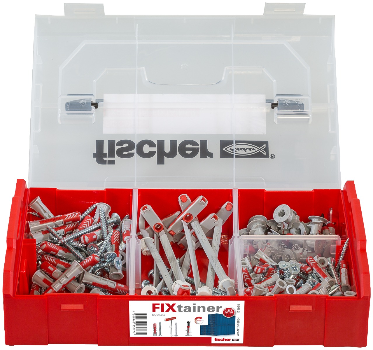 Miniatuur van Fischer FixTainer DuoLine (181-delig) (548864)