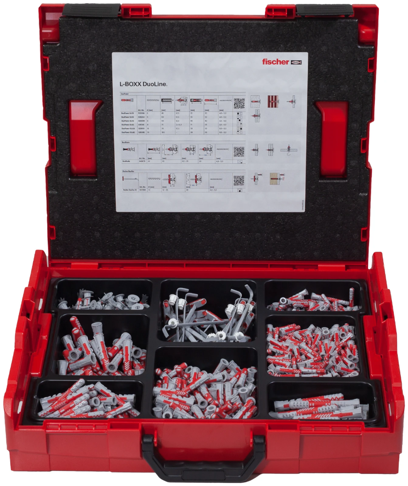 Miniatuur van Fischer DuoPower L-BOxx 102 (833-delig) (560491)