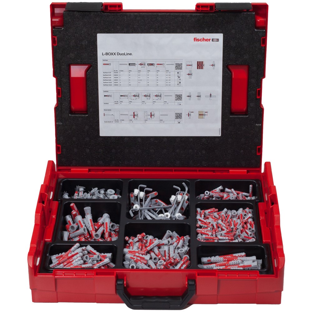 Miniatuur van Fischer DuoPower L-BOxx 102 (833-delig) (560491)