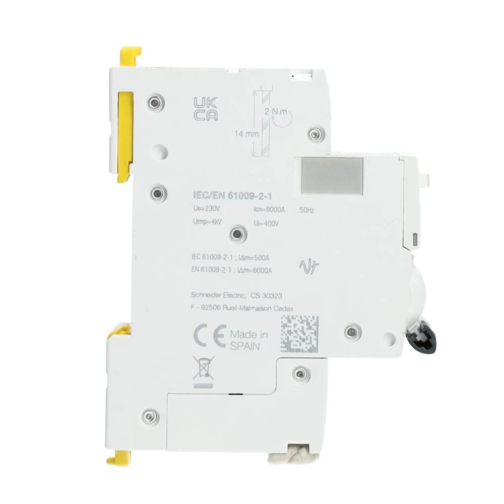 Miniatuur van Schneider Electric aardlekautomaat B16 300mA 1-fase (1P+N) 6kA (A9D69616)