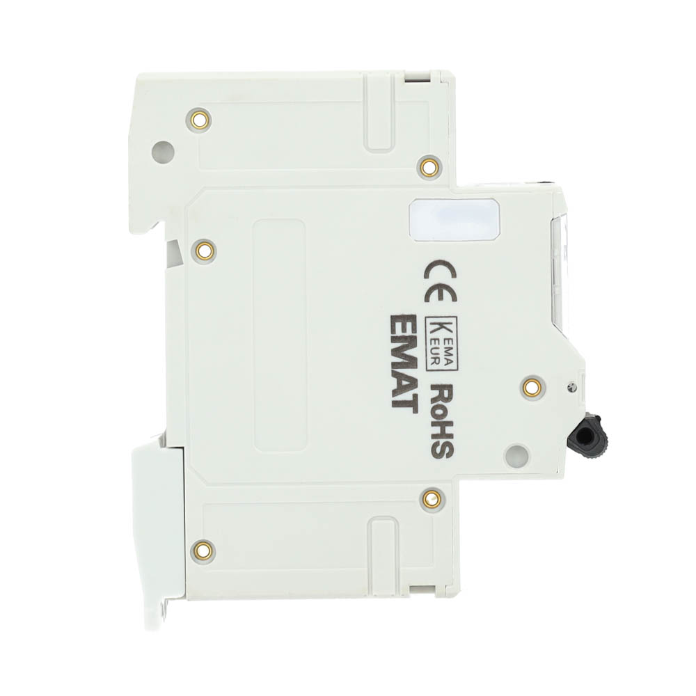 Miniatuur van EMAT aardlekautomaat 1-polig+nul 25A C-kar 30mA 2 modules (85006031)