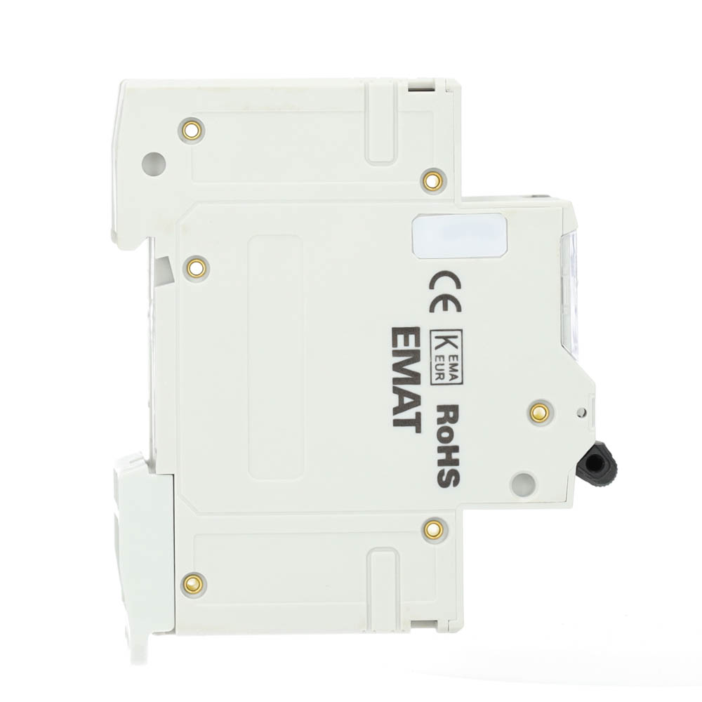 Miniatuur van EMAT aardlekautomaat 1-polig+nul 25A C-kar 300mA 2 modules (85006041)