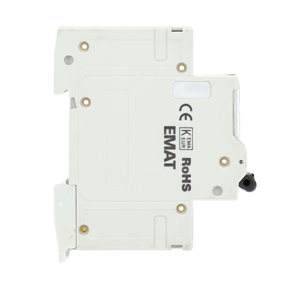 Miniatuur van EMAT aardlekautomaat 1-polig+nul 16A B-kar 100mA 2 modules (85006044)