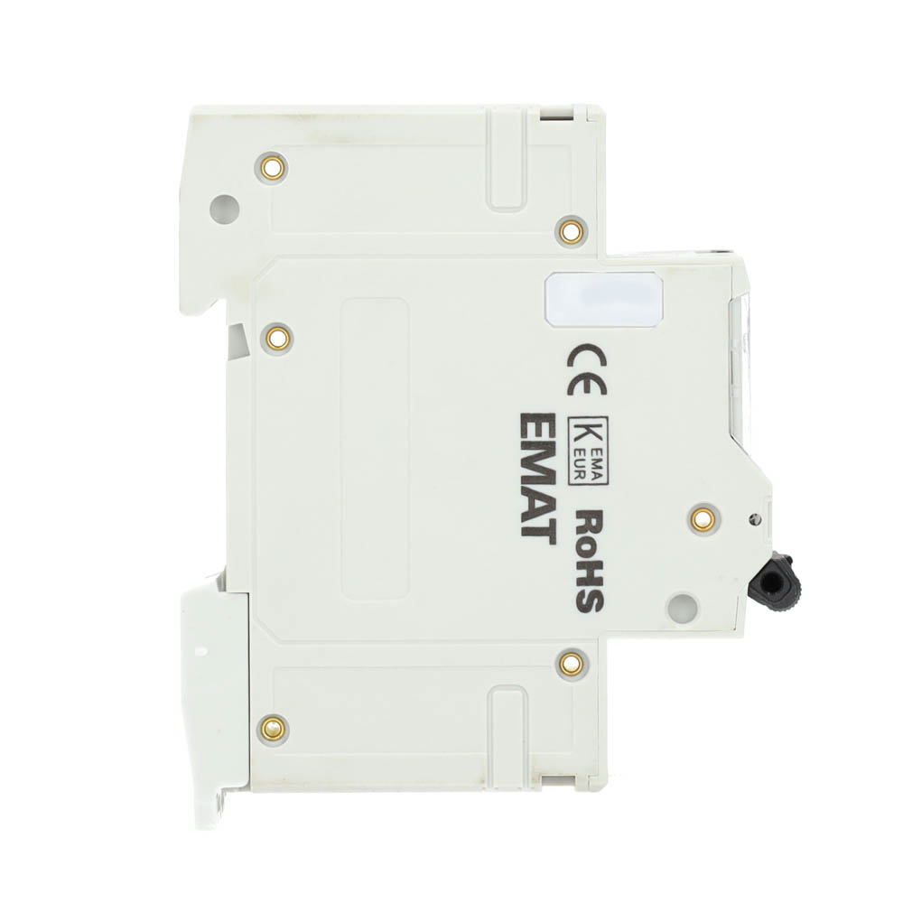Miniatuur van EMAT aardlekautomaat 1-polig+nul 16A C-kar 100mA 2 modules (85006045)