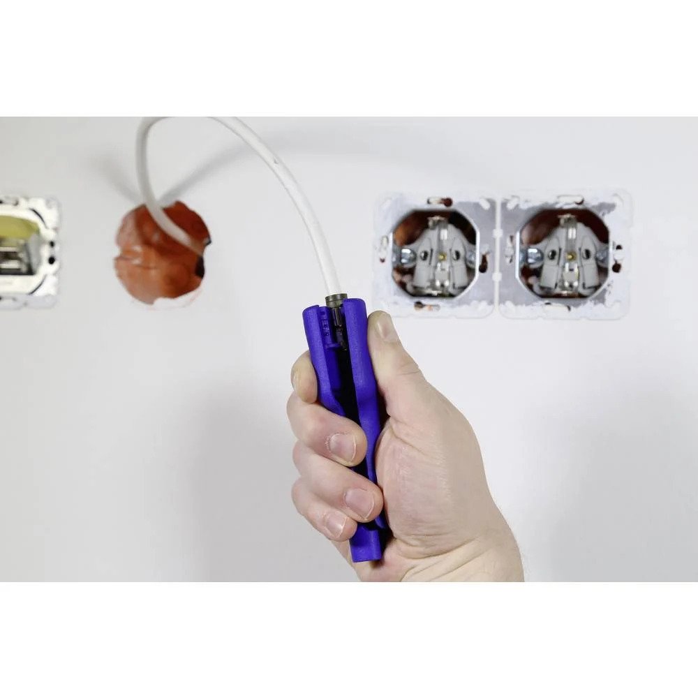 Miniatuur van Weicon coax striptang voor F-connectoren voor 6-8mm coaxkabel (afstrippen 10/6mm) No.1 F Plus (10051150)