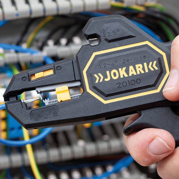Miniatuur van Jokari automatische Striptang Softgrip Secura 2K 0,2-6mm² (20100 VEX)
