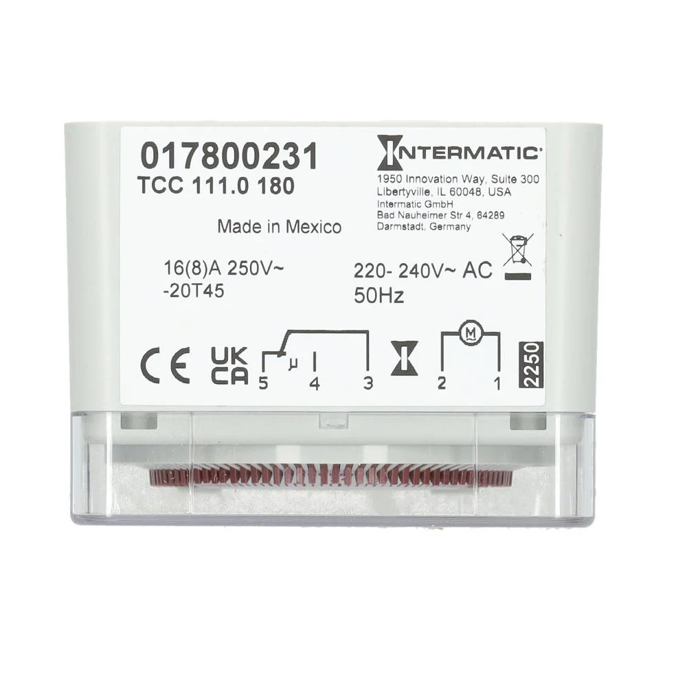 Miniatuur van Intermatic TCC 111 analoge universele schakelklok 24 uurs zonder clickbevestiging (TCC 111)