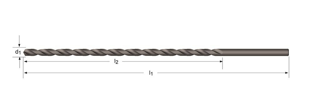 Miniatuur van TIP universeelboor maat 10,0x250mm (TKB10,0x250)