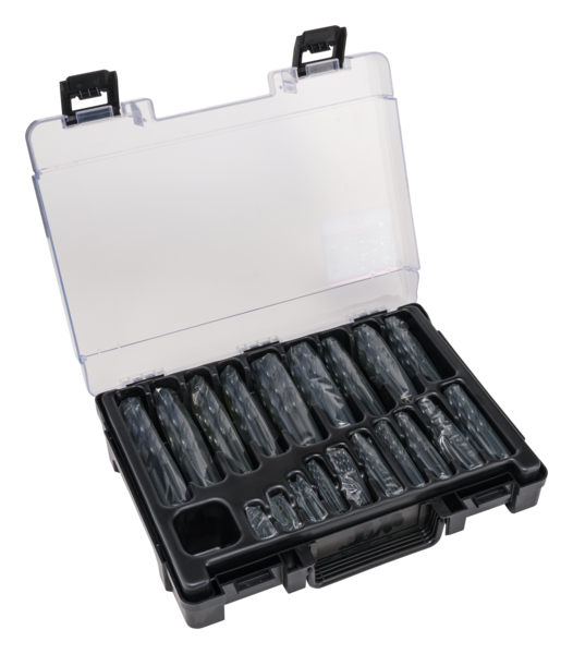 Miniatuur van TIP metaalboorcassette 170-delig rolgewalst HSS-R (MBC-170D)