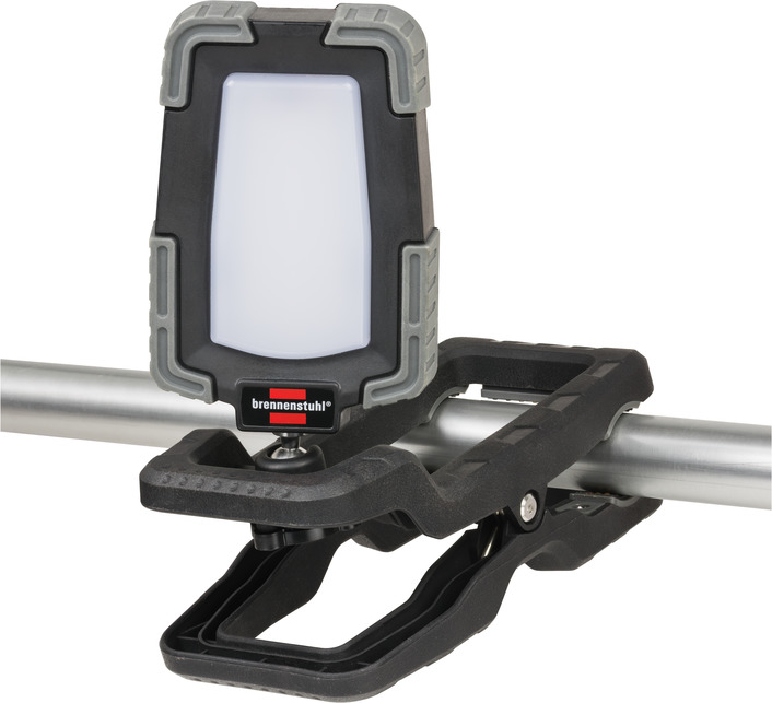 Miniatuur van BRENNENSTUHL mobiele LED-werkspot met accu en montageclip 950lm - CL 1050 MA (1173070010)