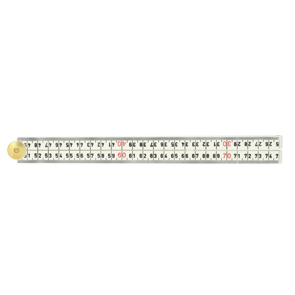 Miniatuur van Hultafors timmermansduimstok ABS G 59 1m wit 4-delig (201004)