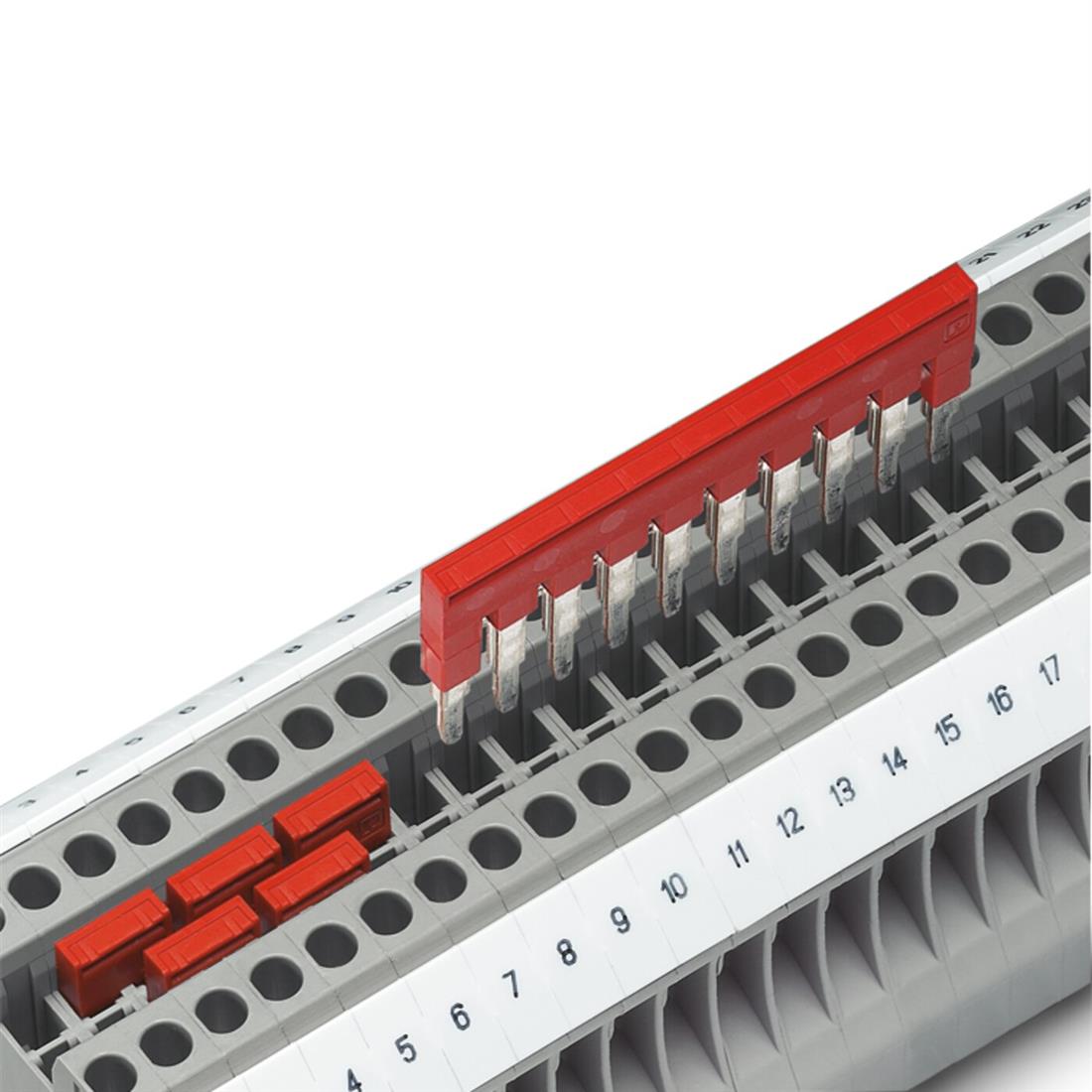 Miniatuur van Phoenix Contact doorverbindingsbrug rijgklem 2-polig 3.5 mm - grijs per 50 stuks (FBS 2-3,5 GY))