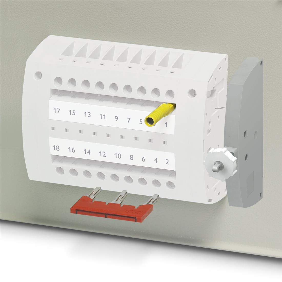Miniatuur van Phoenix Contact doorverbindingsbrug rijgklem 2-polig 3.5 mm - grijs per 50 stuks (FBS 2-3,5 GY))