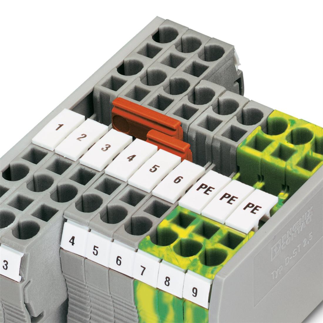 Miniatuur van Phoenix Contact doorverbindingsbrug rijgklem 2-polig 3.5 mm - grijs per 50 stuks (FBS 2-3,5 GY))