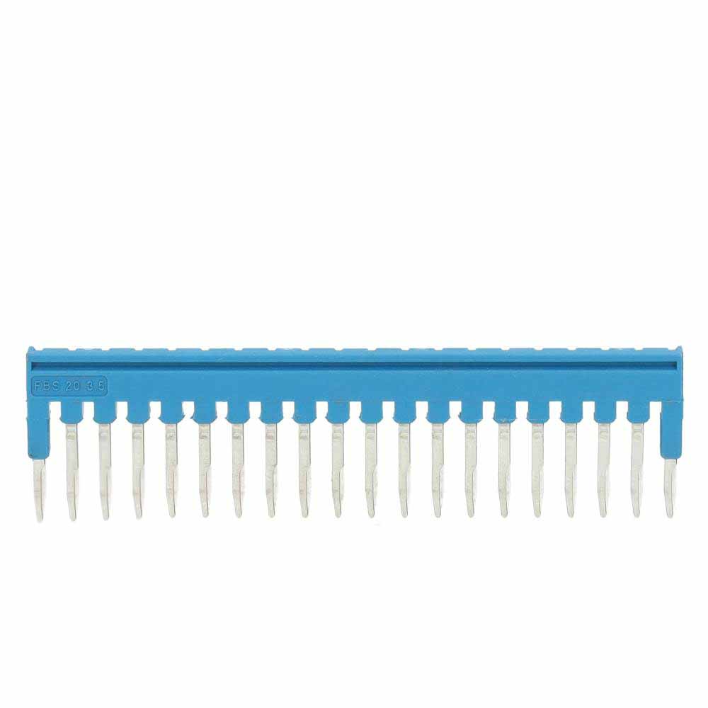 Miniatuur van Phoenix Contact doorverbindingsbrug voor rijgklem 20-polig 5,2 mm - blauw (FBS 20-5 BU)