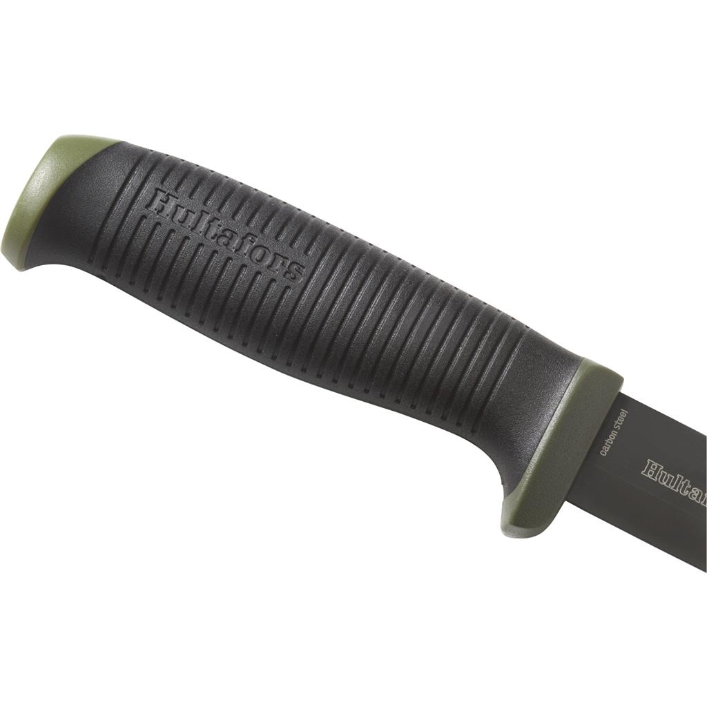 Miniatuur van Hultafors outdoor gecoat carbonstaal mes met holster OK4 93/209mm (380310)